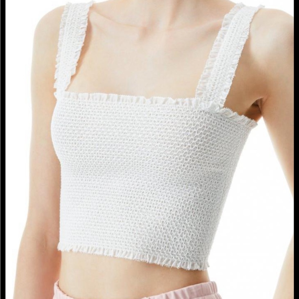 Alice + Olivia Penelope crop